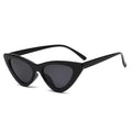 Retro Cat Eye Sunglasses with Triangle Accents