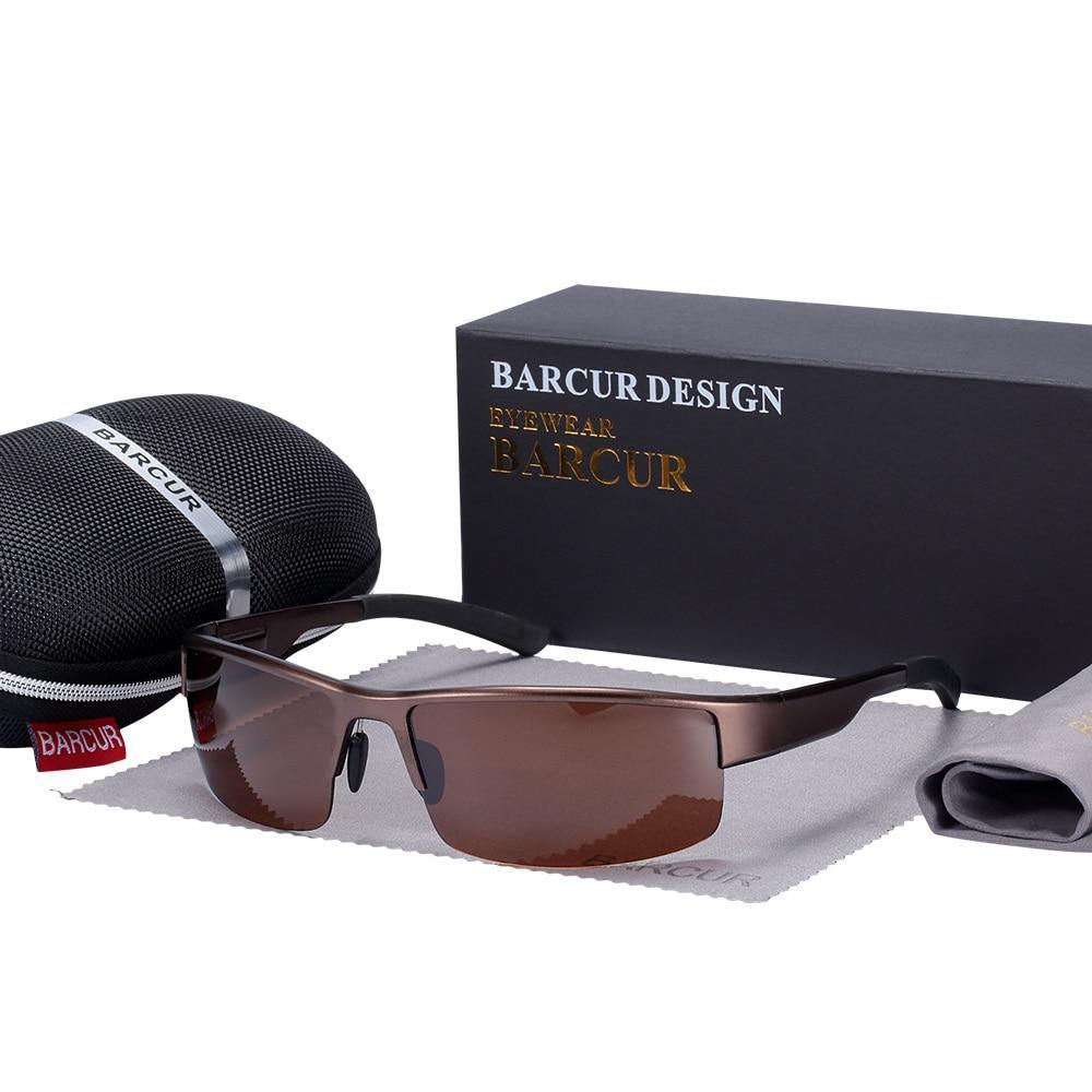 Oversized Square Polarized Retro Sunglasses UV400 Protection