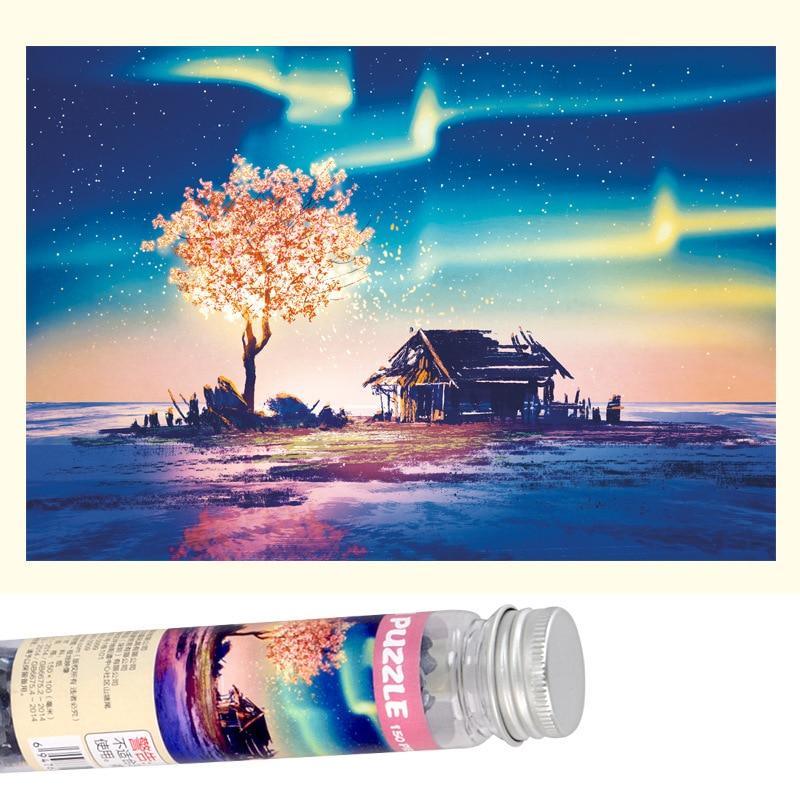 150-Piece Scenery Jigsaw Puzzle Educational Brain Teaser Toy