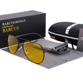 Unisex Polarized Night Vision Driving Glasses Anti-Glare Goggle