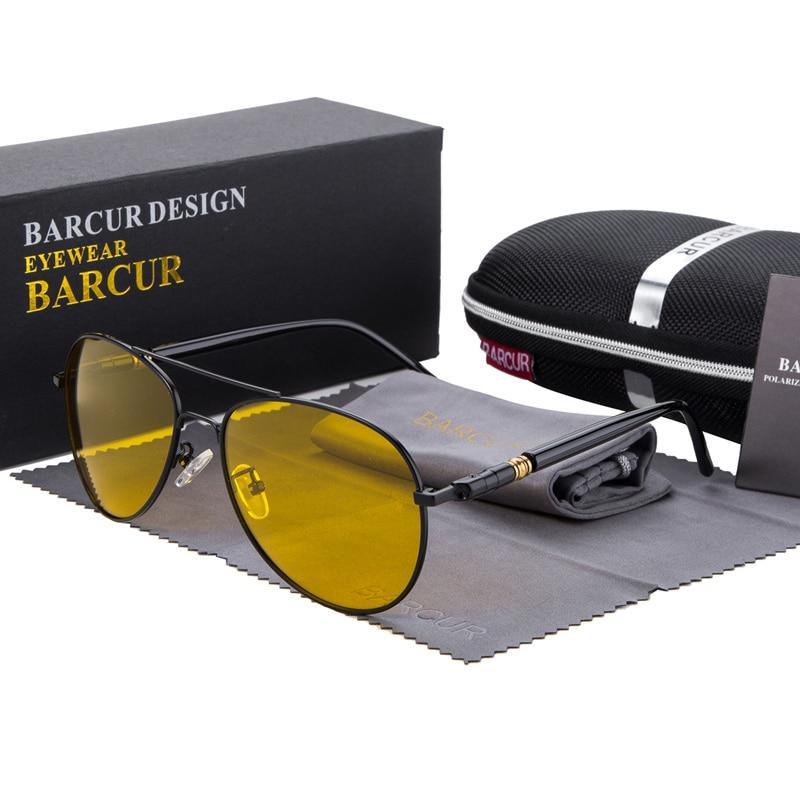Polarized Night Driving Sunglasses Anti-Glare UV400 Protection