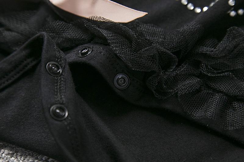 Infant Black Romper Sleeper Pajamas for Baby Girls and Boys