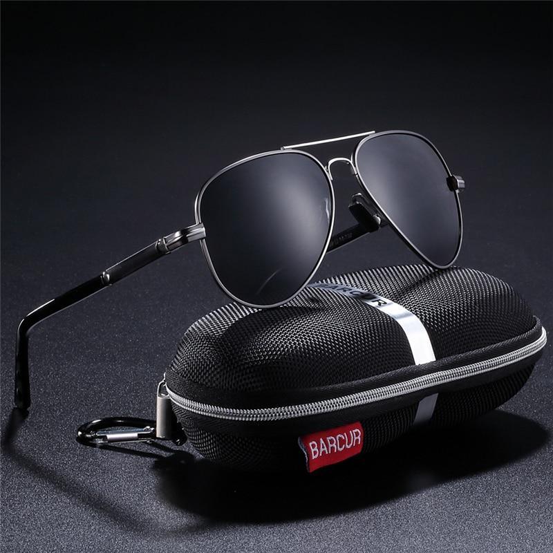 Classic Pilot Polarized Sunglasses for Men UV400 Driving Eyewear