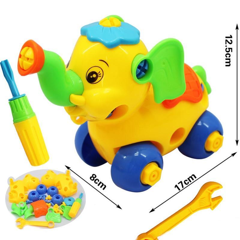 3D Disassembly Motorcycle Puzzle Toy - Educational Kids Building Set