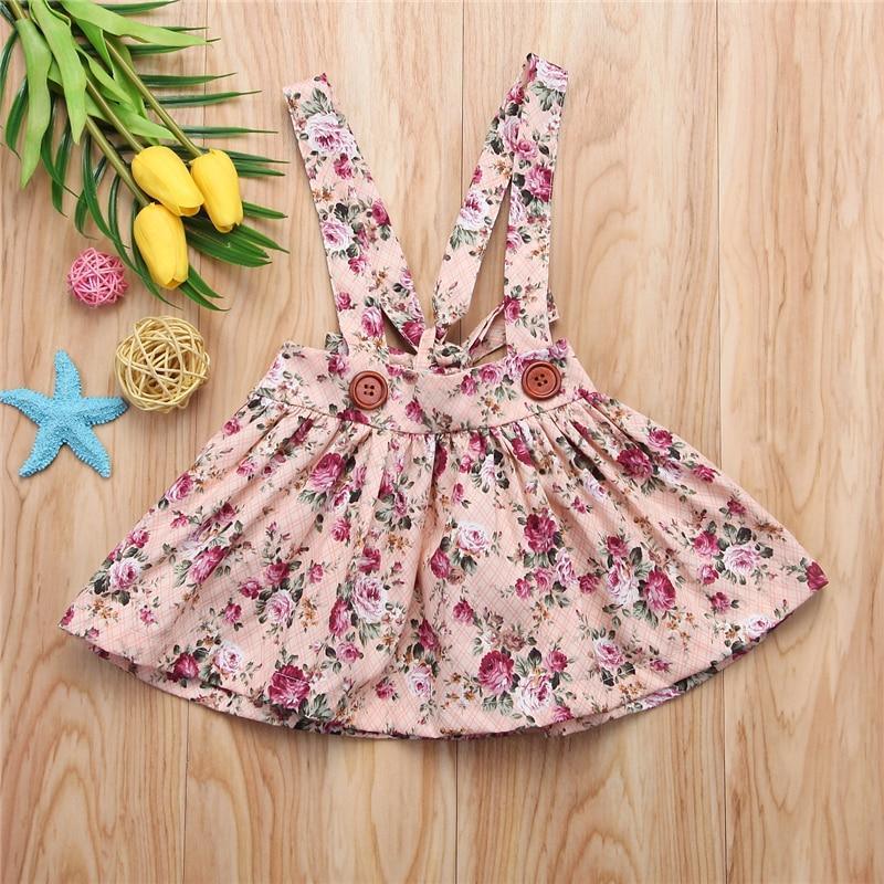 Sleeveless floral print tutu dress for girls with lace detailing