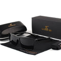 Classic Rectangular Sunglasses with TR90 Frame UV400 Protection