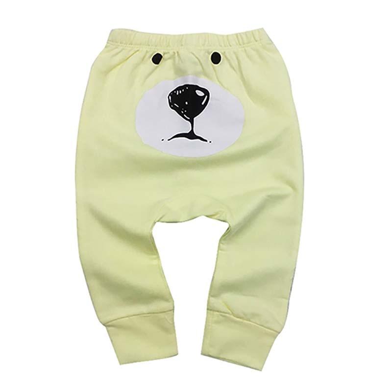 Infant Cartoon Play Pants Cotton Unisex 6-24 Months