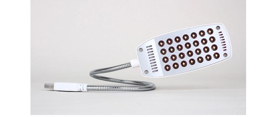 Flexible LED USB Reading Lamp for Laptop and Computer