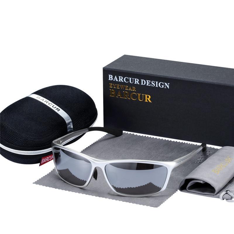 Oversized Square Polarized Sunglasses Modern Retro UV Protection