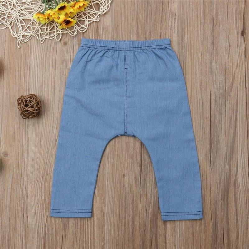 Unisex Baby Animal Print Pants Soft Cotton Casual Trousers