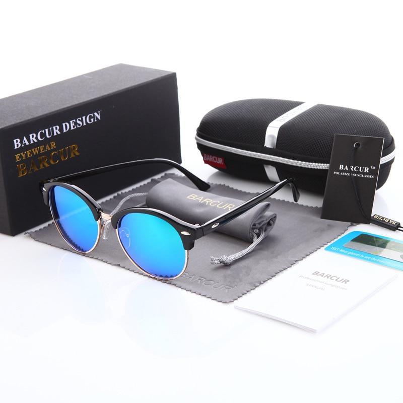 Retro round luxury sunglasses available in leopard print and various colors