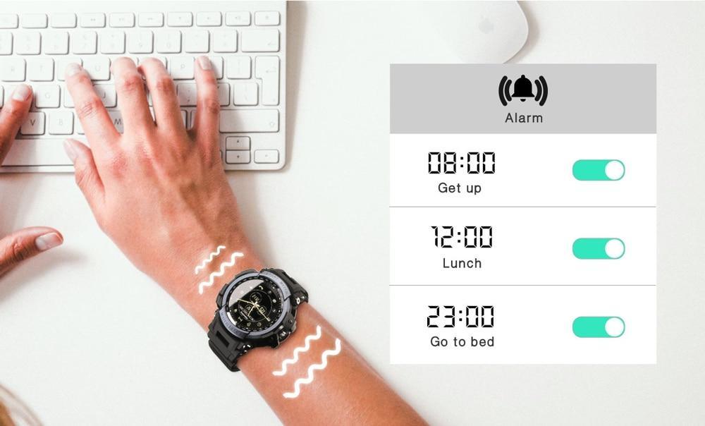 Professional 5ATM Waterproof Smart Watch for iOS and Android