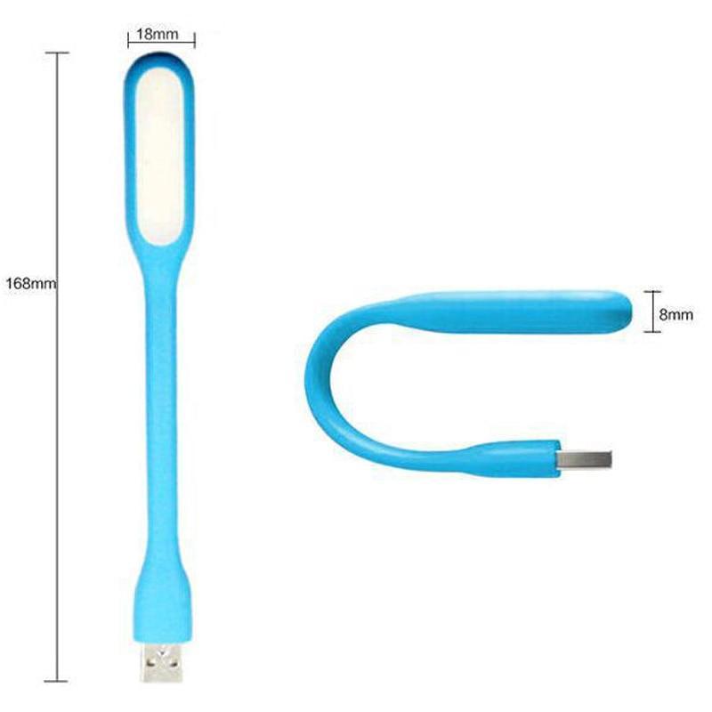 Mini Portable USB LED Reading Light for Laptop and Power Bank