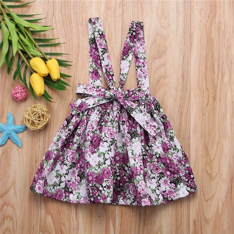 Floral Print Tutu Dress for Girls Sleeveless Vintage Lace Party Gown