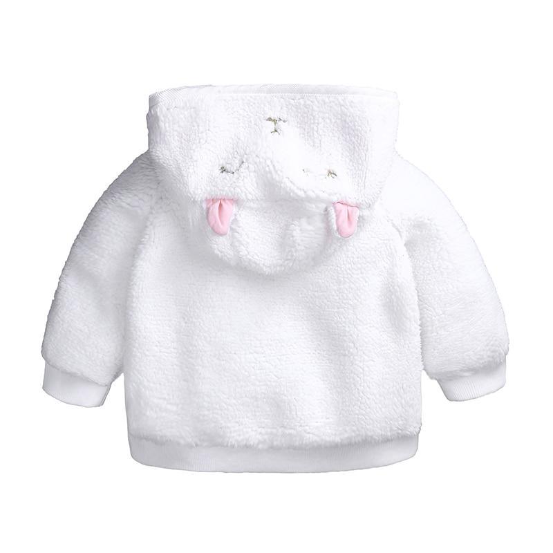 Elegant Lamb Cashmere Infant Coat for Baby Boys and Girls