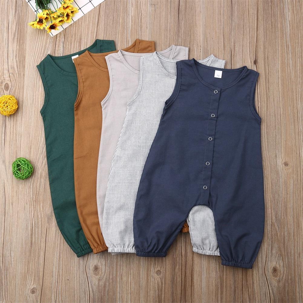 Unisex Corduroy Overall Romper Jumpsuit