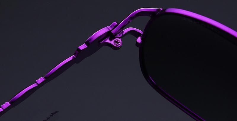 Oversized Polarized Luxury Sunglasses with Pearl Detail - Ladies