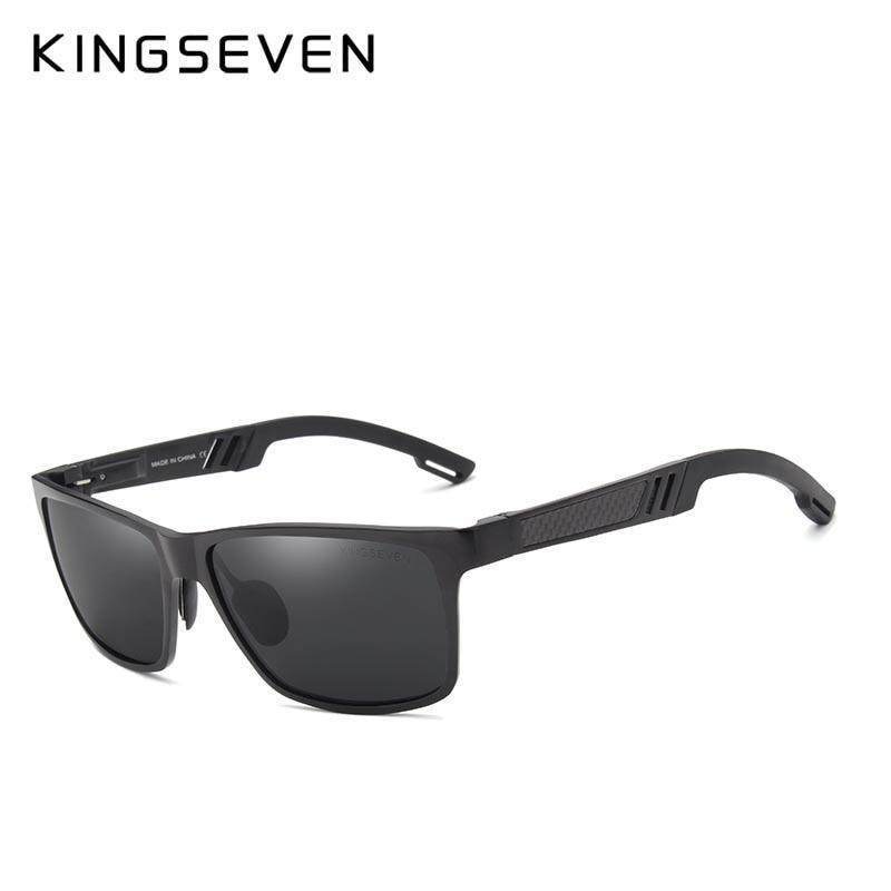 Sporty Aluminum Polarized Sunglasses for Golf and Driving