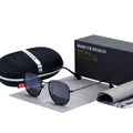 Retro Hexagon Reflective Sunglasses with Metal Frame and UV400