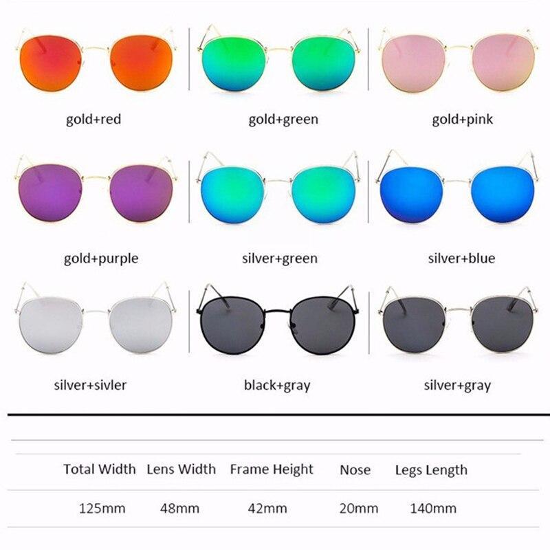 Classic Round Polarized Sunglasses with UV400 Protection