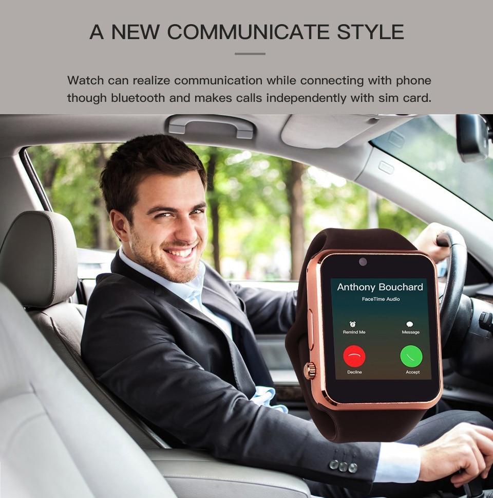 Bluetooth Smartwatch with SIM Support for Android & iOS