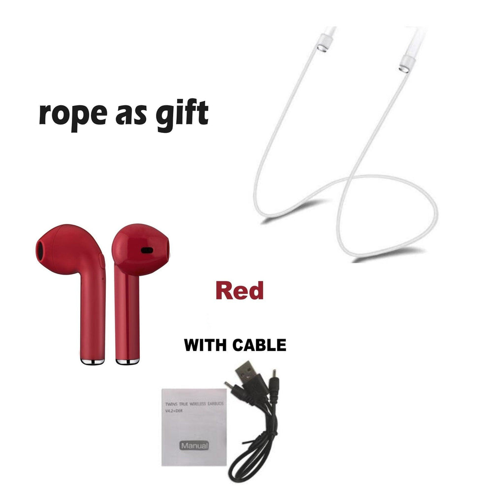 Wireless Bluetooth Earbuds with Charging Case and Mic