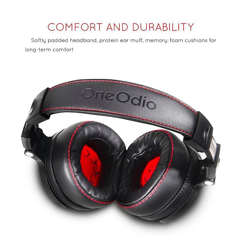 Professional Studio Monitor Headphones with 50mm Drivers
