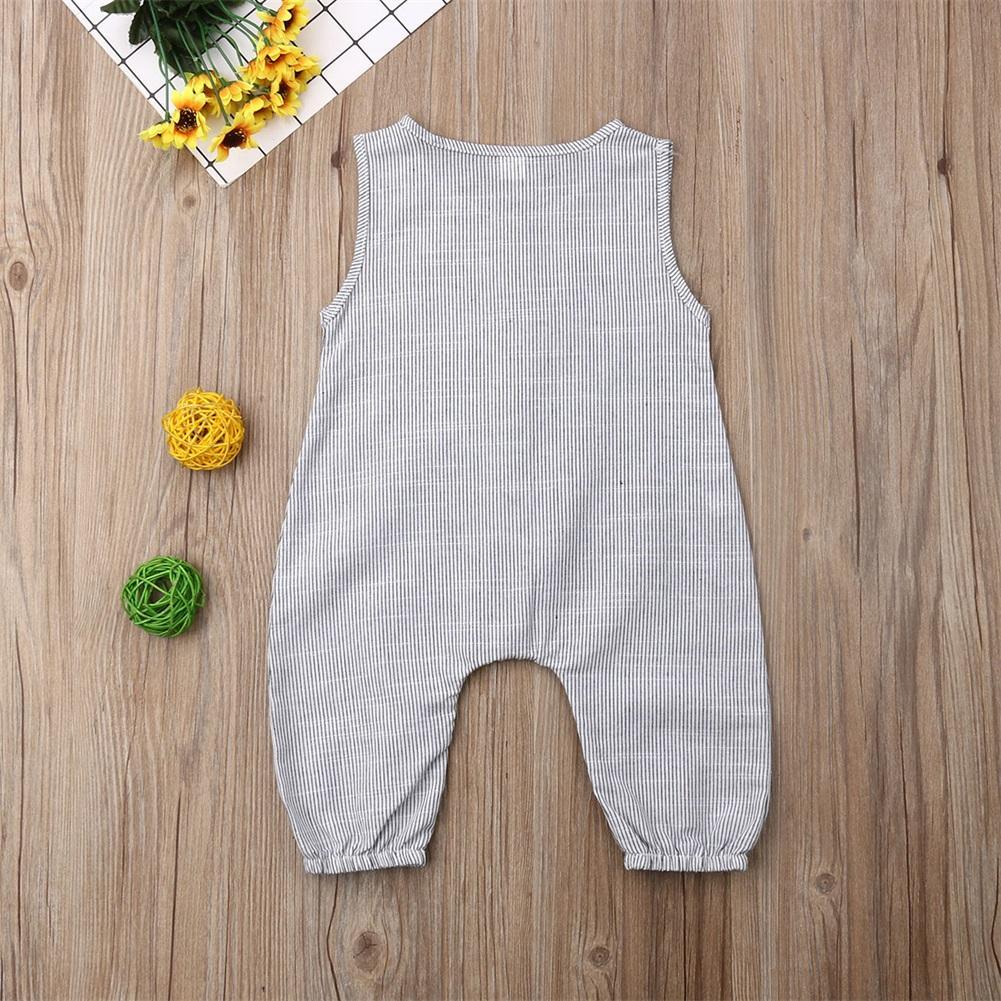 Unisex Corduroy Overall Romper Jumpsuit