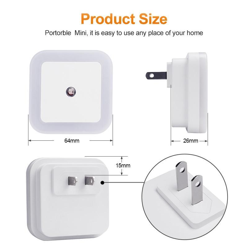 Minimalist LED Night Light with Smart Automatic Sensor