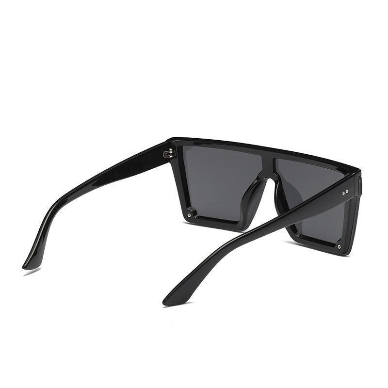 Luxury Oversized Square Gradient Sunglasses with UV400 Protection