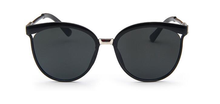 Girls Retro Oversized Cat Eye Sunglasses with UV Protection