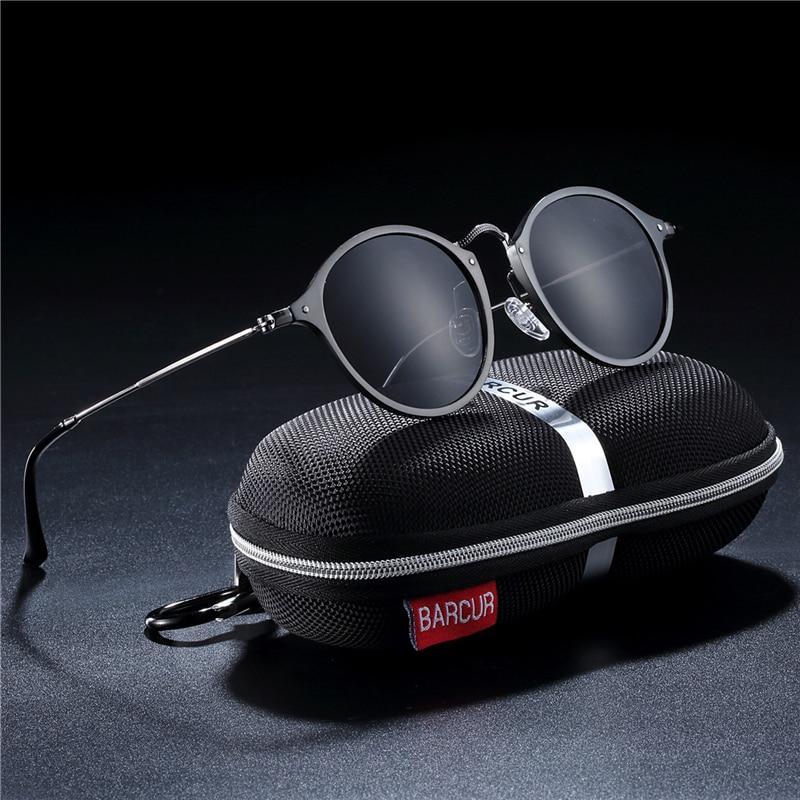 Vintage Round Sunglasses with UV400 Protection, Retro Style