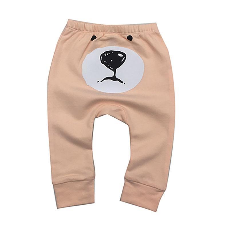 Infant Cartoon Play Pants Cotton Unisex 6-24 Months