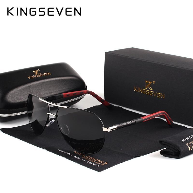Retro Aviation Mirror Polarized Sunglasses for Men