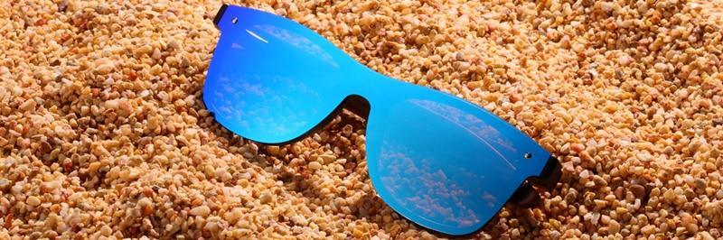 Handmade Bamboo & Walnut Wood Polarized Sunglasses, UV400