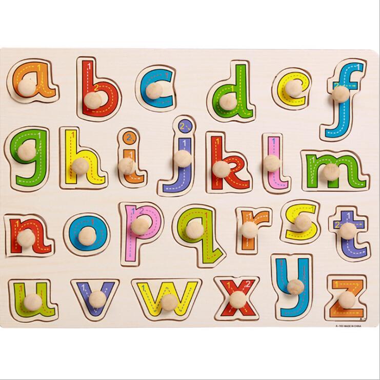 Wooden Educational Learning Puzzle Board for Toddlers & Kids