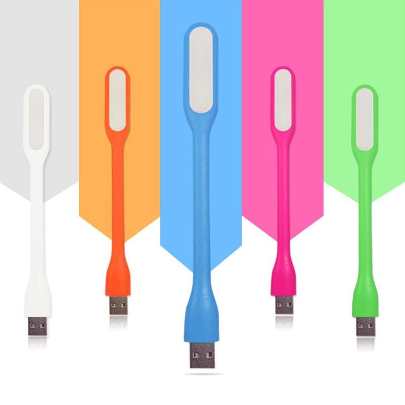 Mini Portable USB LED Reading Light for Laptop and Power Bank