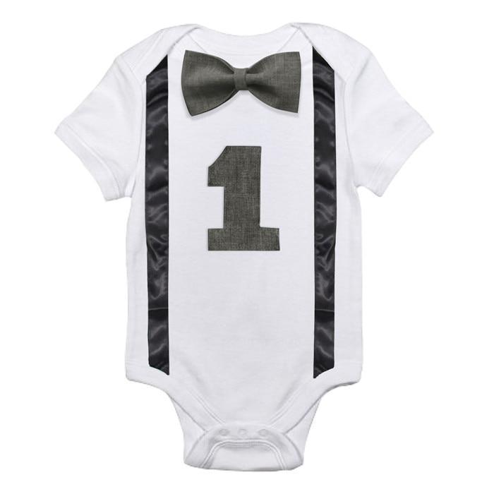 Newborn Baby Bow Romper - Comfortable Cotton Jumpsuit