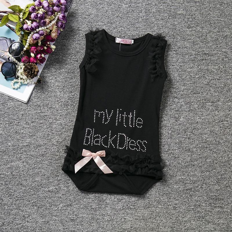 Infant Black Romper Sleeper Pajamas for Baby Girls and Boys