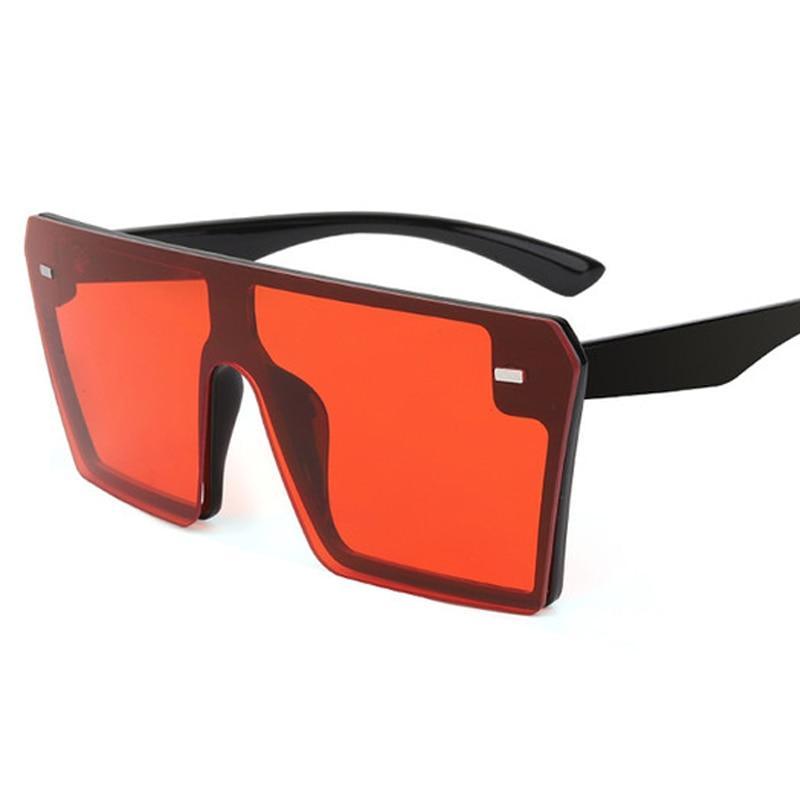 Modern Oversized Square Sunglasses with UV400 Protection