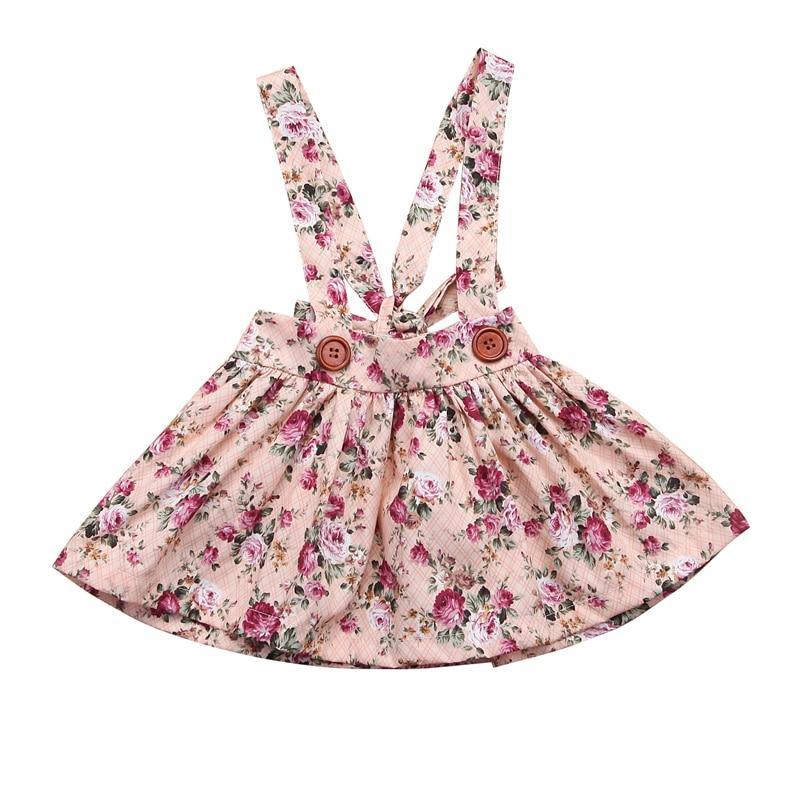 Floral Print Tutu Dress for Girls Sleeveless Vintage Lace Party Gown