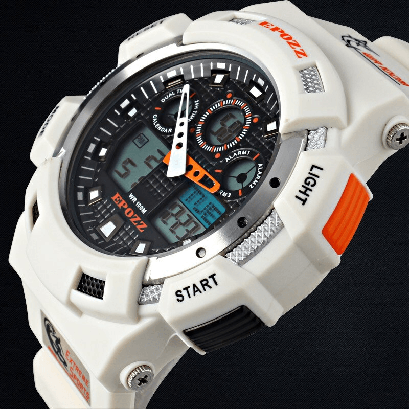 Military Sports Digital Watch - Waterproof Diver Style Men's Watch