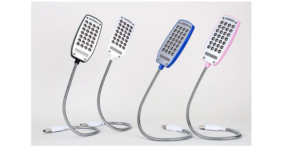 Flexible LED USB Reading Lamp for Laptop and Book Lighting