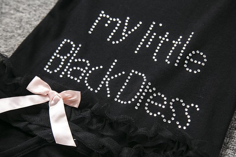 Infant Black Romper Sleeper Pajamas for Baby Girls and Boys