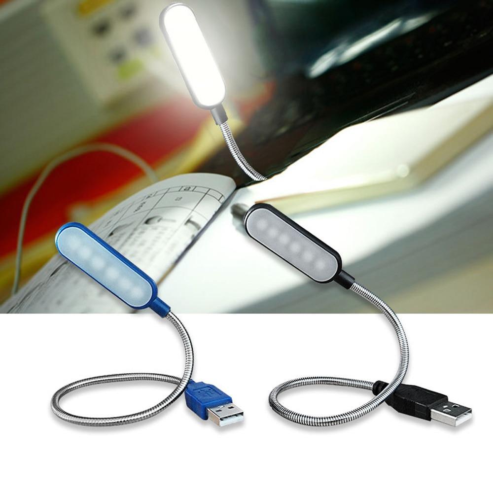 Portable Flexible USB LED Mini Reading Light for Laptop & Power Bank