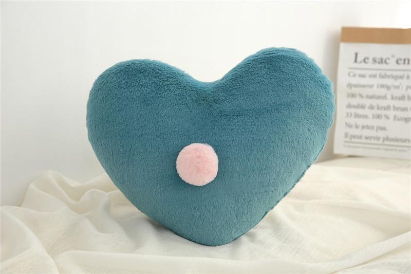 Nordic Soft Plush Decorative Throw Pillow for Nursery, 45x65cm