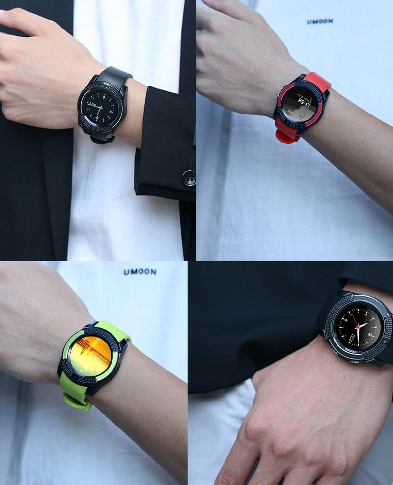 Men's Smart Watch with SIM Slot, Camera, and Heart Rate Monitor