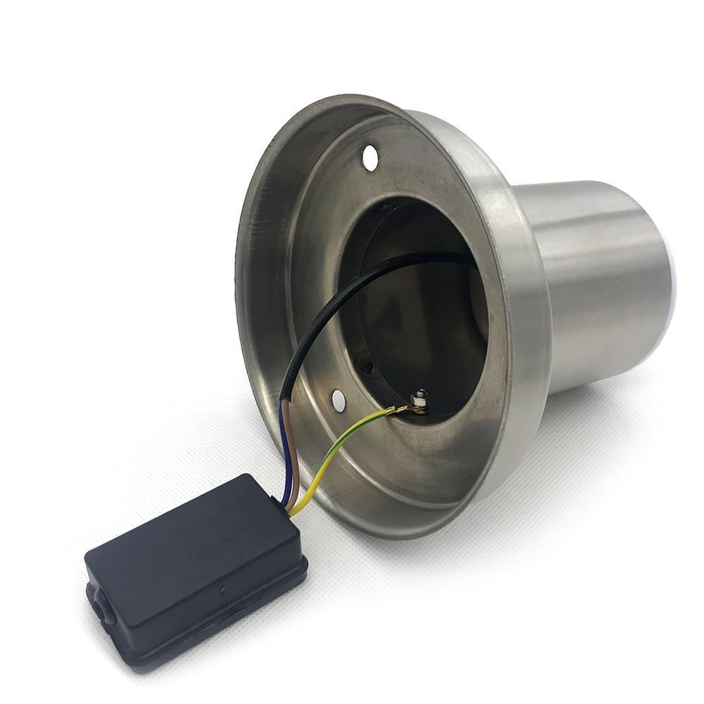 Modern Stainless Steel Solar LED Pathway Lamp for Minimalist Yard