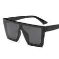 Luxury Oversized Square Gradient Sunglasses with UV400 Protection