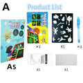 LED Luminous Magic Drawing Tablet - A4/A3 Light Tracing Pad